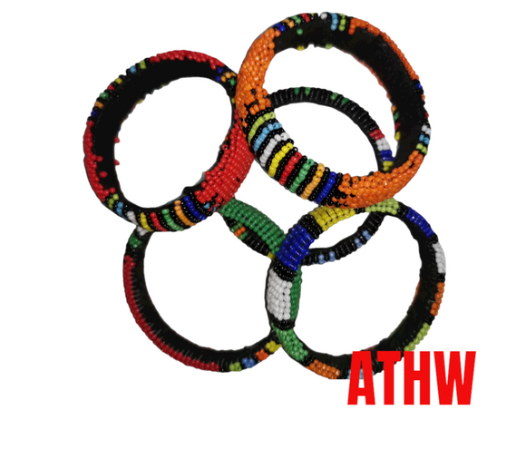 Zulu African beaded bracelets