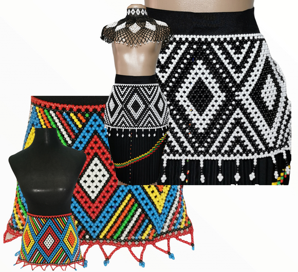 African Beaded Apron