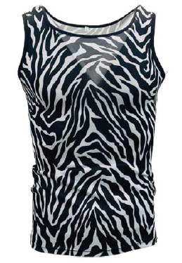 Zebra Printed Vests