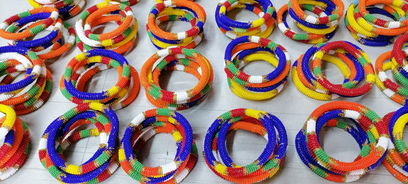 African bangles small- No1