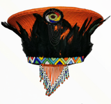 Traditional Zulu wedding hat