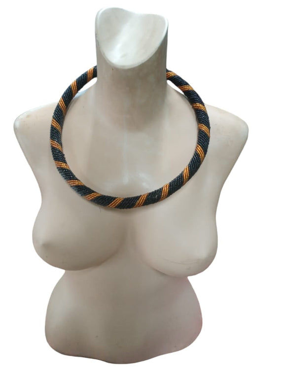 African Round Necklace