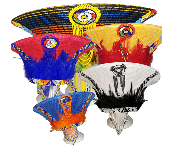 isicholo | Zulu wedding hat