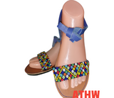 African traditional wedding shoes