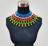 AFRICAN BEADED NECKLACE