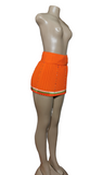 zulu beaded skirt orange