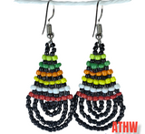 African zulu earrings