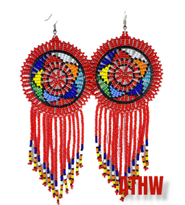 South African Beaded Earrings