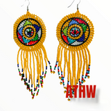 zulu beaded earrings