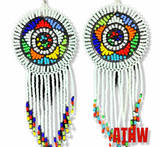 zulu beaded earrings